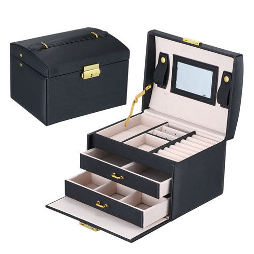 Beauty Vanity Cosmetic Case Birthday Gift Makeup Organizer Storage Travel Train Cases Lipstick Storage Organizer Bag Makeup Case