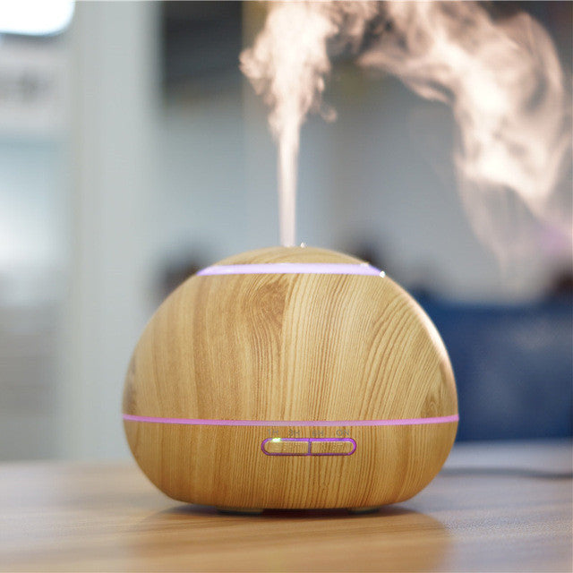 GX.Diffuser Air Aroma Humidifier 300ml 7 Colors Changing Electric Aromatherapy Household Mist Maker Essential Oil Aroma Diffuser