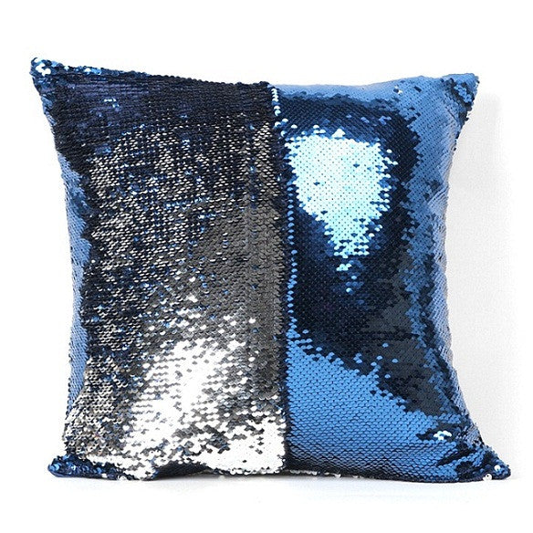 High Quality 1pc Mermaid Pillow Magical Color Changing Reversible Sequin Throw Pillow Cover Cushion Decorative S4445