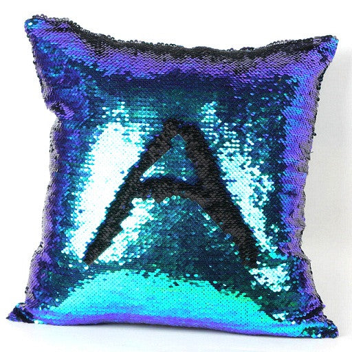 High Quality 1pc Mermaid Pillow Magical Color Changing Reversible Sequin Throw Pillow Cover Cushion Decorative S4445