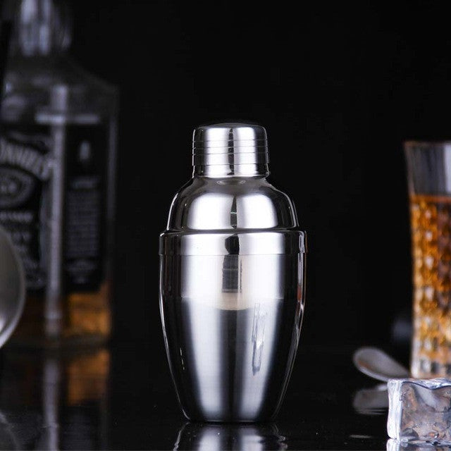(250ml / 350ml / 530ml/750ml) 202#Stainless Steel Martini Cocktail Shaker Bar Tools Wine Shakers
