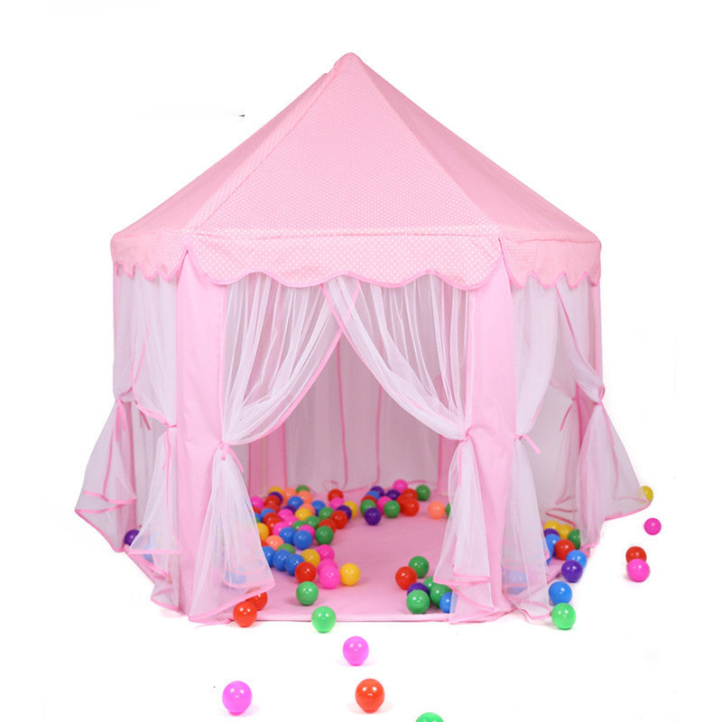 Portable Princess Castle Play Tent Children Activity Fairy House kids Funny Indoor Outdoor Playhouse Beach Tent Baby playing Toy