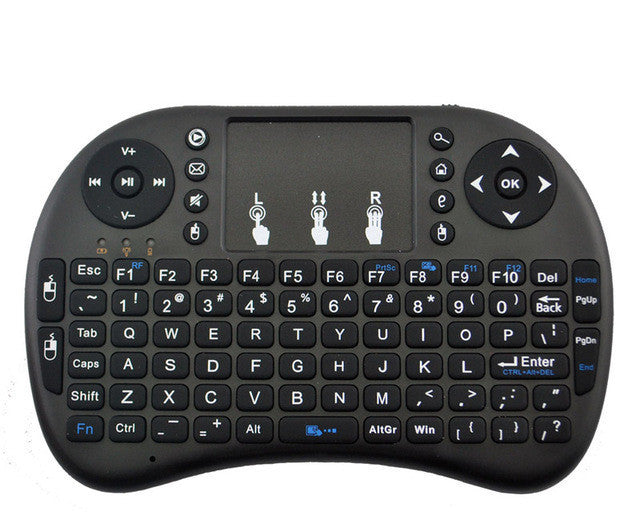 i8 Mini Wireless Keyboard 2.4ghz English Russian Air Mouse Keyboard Touchpad Remote Control For tablet laptop Android TV Box