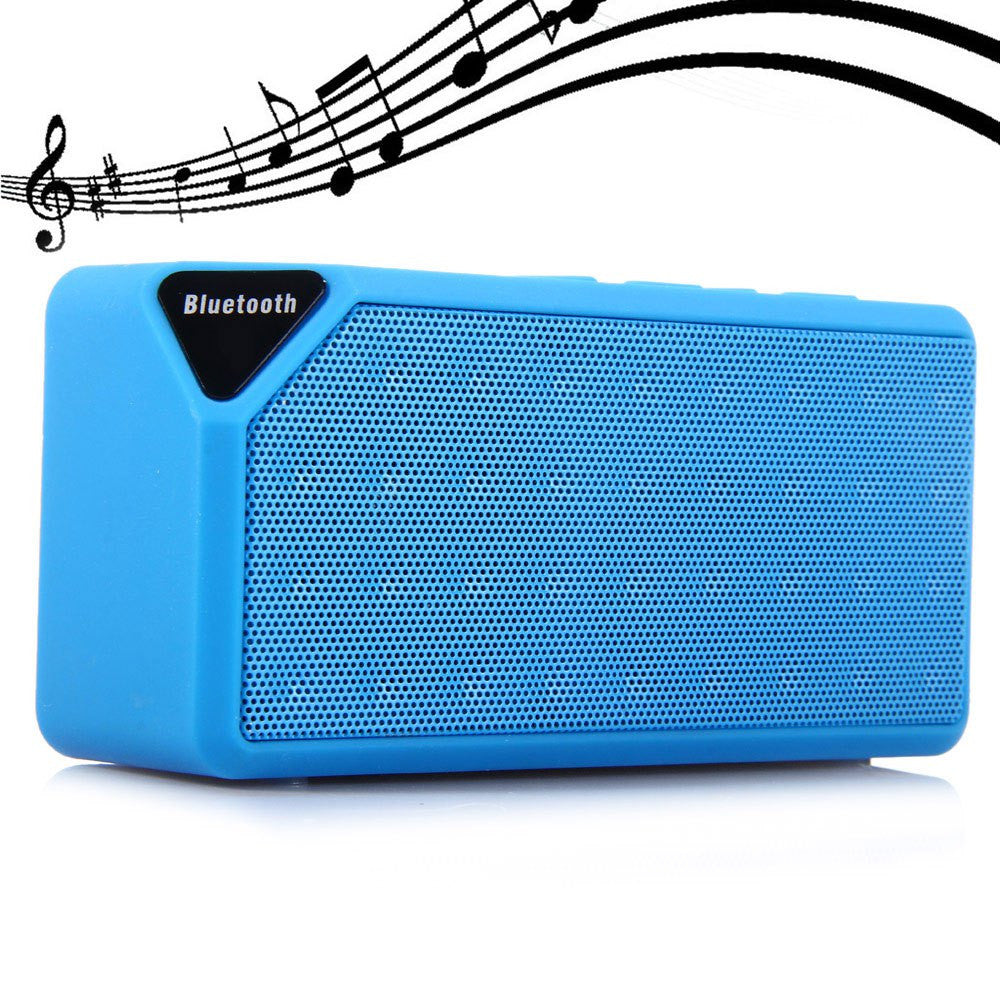Version X3 Portable Speaker Music Sound Box Wireless Mini Bluetooth TF USB FM Speaker Loudspeakers for Cellphone