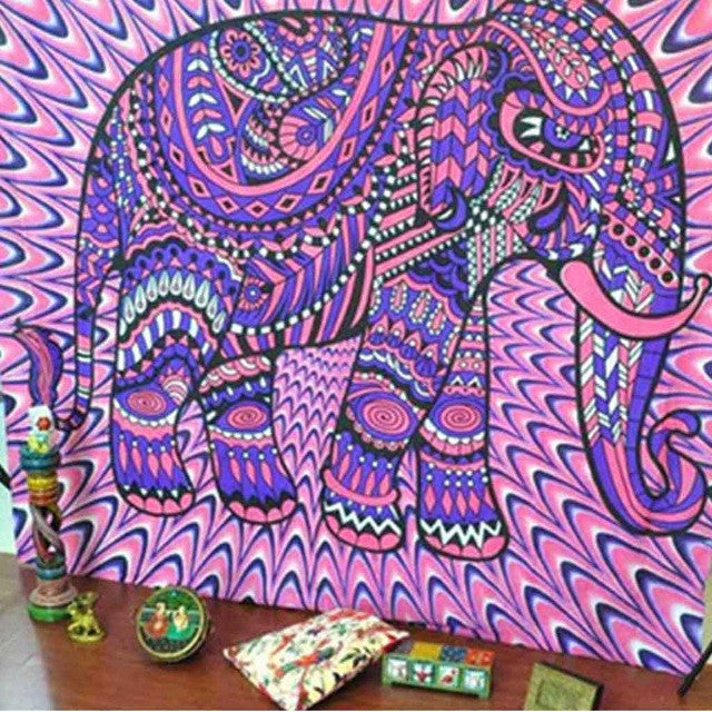 Indian Mandala Tapestry Hippie Wall Hanging Tapestries Boho Bedspread Beach Towel Yoga Mat Blanket Table Cloth 210*150/150*130c