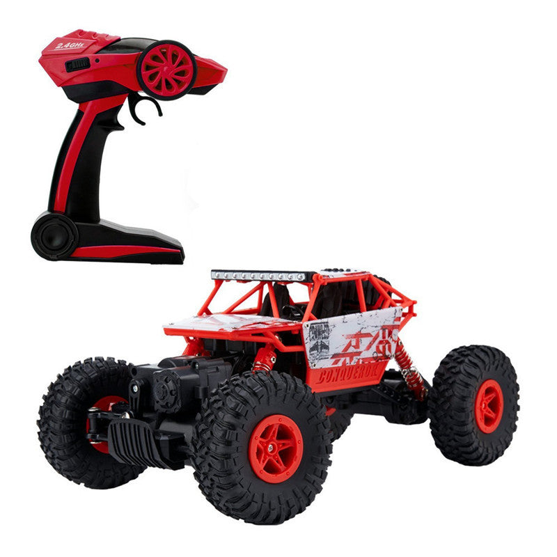 RC Car 4WD 2.4GHz Rock Crawlers Rally climbing 1:18 Car 4x4 Double Motors Bigfoot Car Remote Control Model Off-Road Vehicle Toy