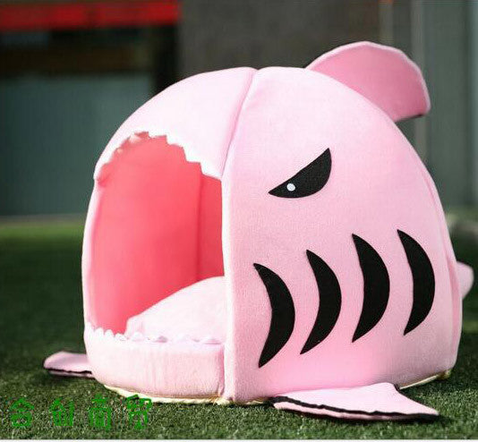 Soft Dog House For Large Dogs Warm Shark Dog House Tent High Quality Small Cat Bed Puppy House The Best Pet Product