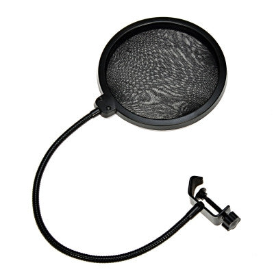 ZEEPIN BM 800 Condenser Sound Recording Microphone with Shock Mount for Radio Braodcasting Singing Black