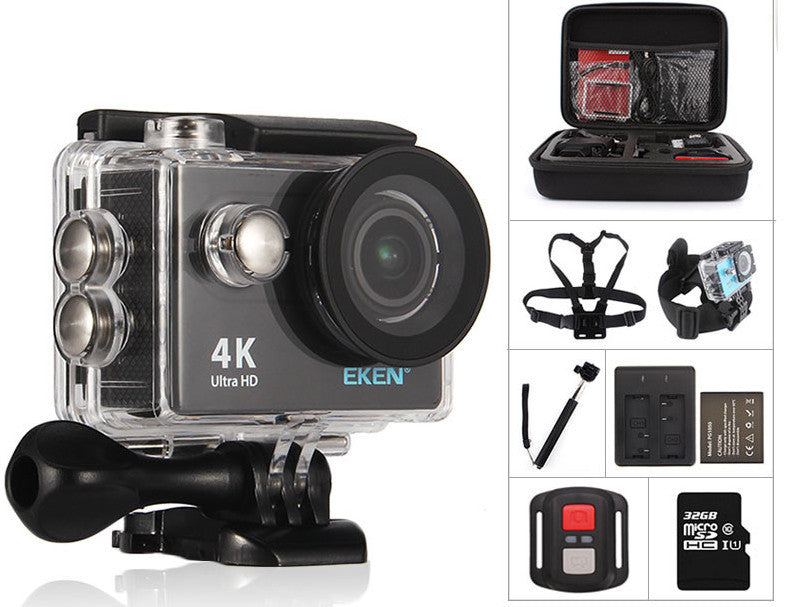 Original eken H9/H9R action camera 4K wifi Ultra HD 1080p/60fps 720P/120FPS pro waterproof mini cam bike video go sports camera