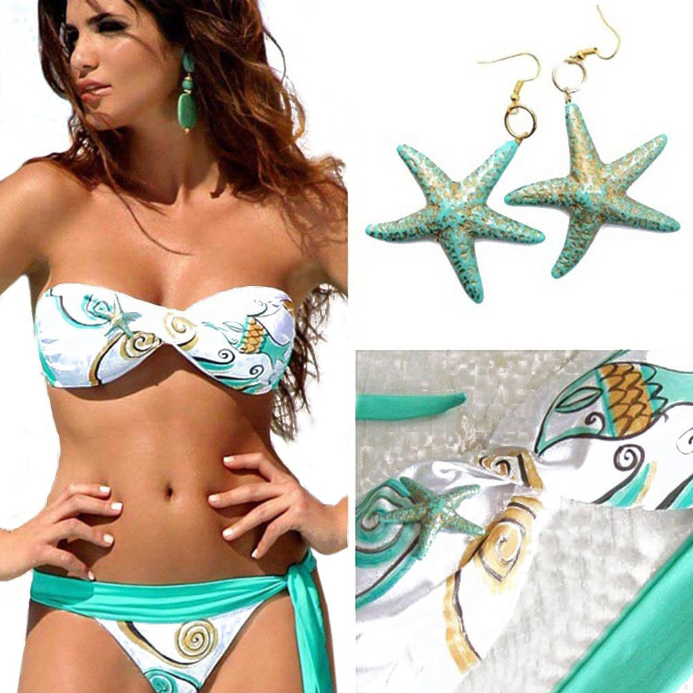 Swimwear Push Up Bikini Wire Free Brazilian Sexy Trendy Bikinis Bandage Beach Summer Style Lady Swimsuit Bathing Suit Bikini Set - CelebritystyleFashion.com.au online clothing shop australia