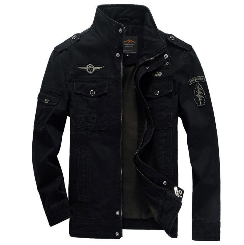 Men Military Army jackets plus size 6XL Brand cost outerwear embroidery mens jacket - CelebritystyleFashion.com.au online clothing shop australia