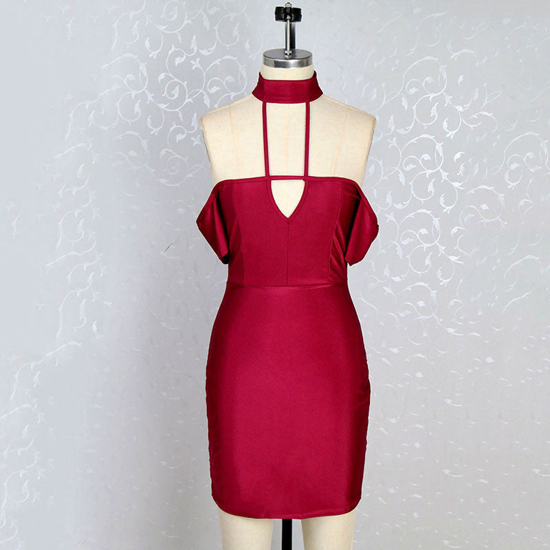 Strap Mini Casual Party Dress - CELEBRITYSTYLEFASHION.COM.AU - 3