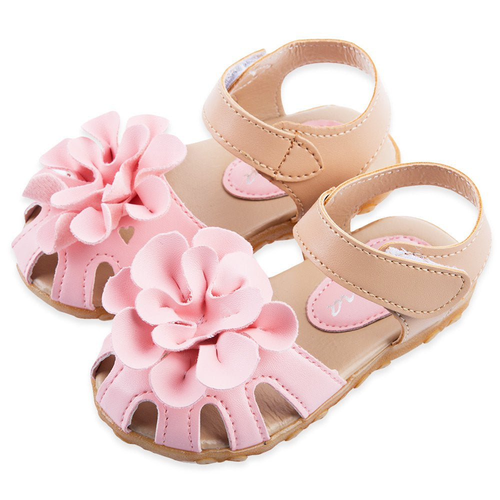 Cool PU Leather Girls Shoes kids Summer Baby Girls Sandals Shoes Skidproof Toddlers Infant Children Kids Flower Shoes Size 21-30 - CelebritystyleFashion.com.au online clothing shop australia