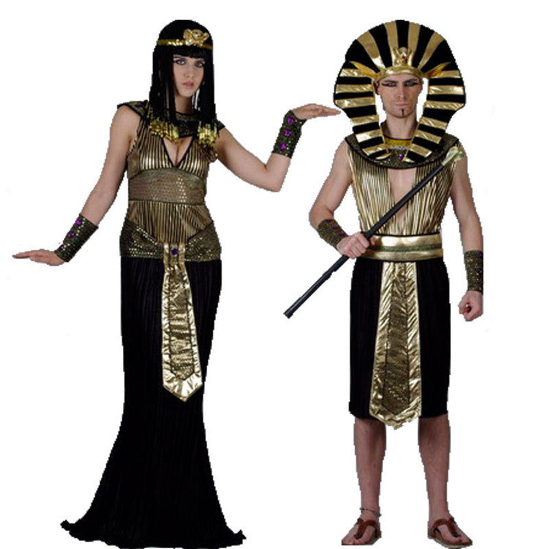 Egyptian Pharaoh Costumes Halloween Party Adults Clothing Egyptian Pharaoh King Men Fancy Dress Costume For Halloween Cleopatra - CelebritystyleFashion.com.au online clothing shop australia