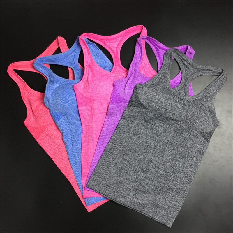 Active Fashion style tank top quick dry Ladies Camis Fitness Tanks - CelebritystyleFashion.com.au online clothing shop australia