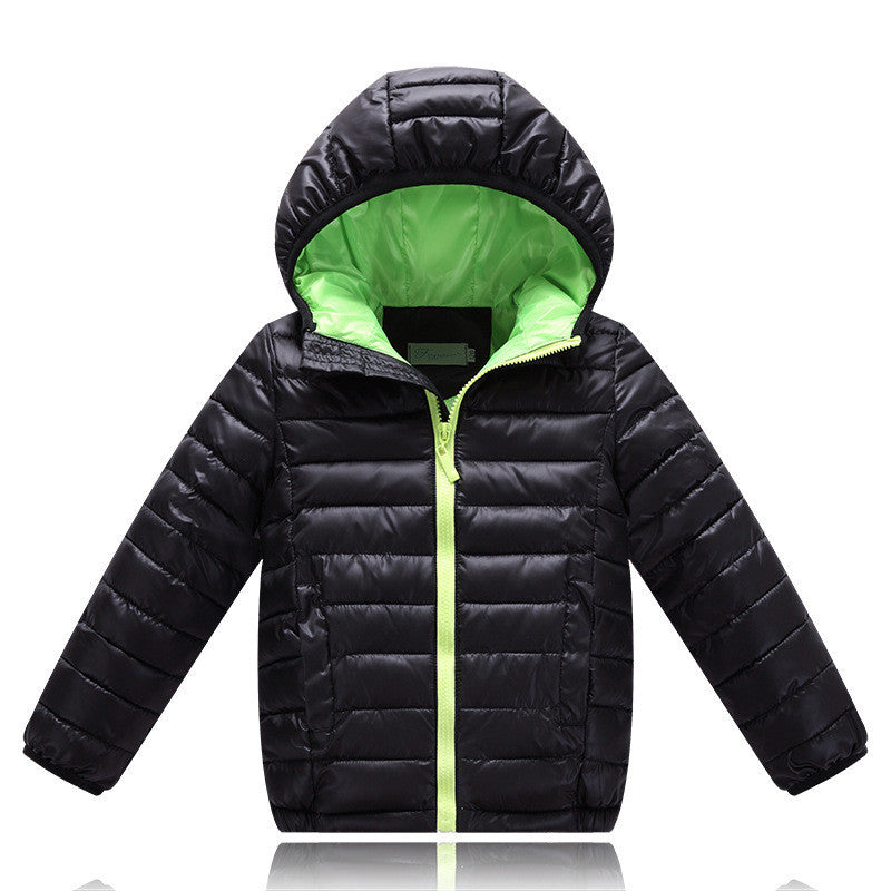 Hooded Girls Boys Winter Coat Long Sleeve Boys Winter Jacket WindProof Children Kids Winter Jacket 4 to 12 Years - CelebritystyleFashion.com.au online clothing shop australia