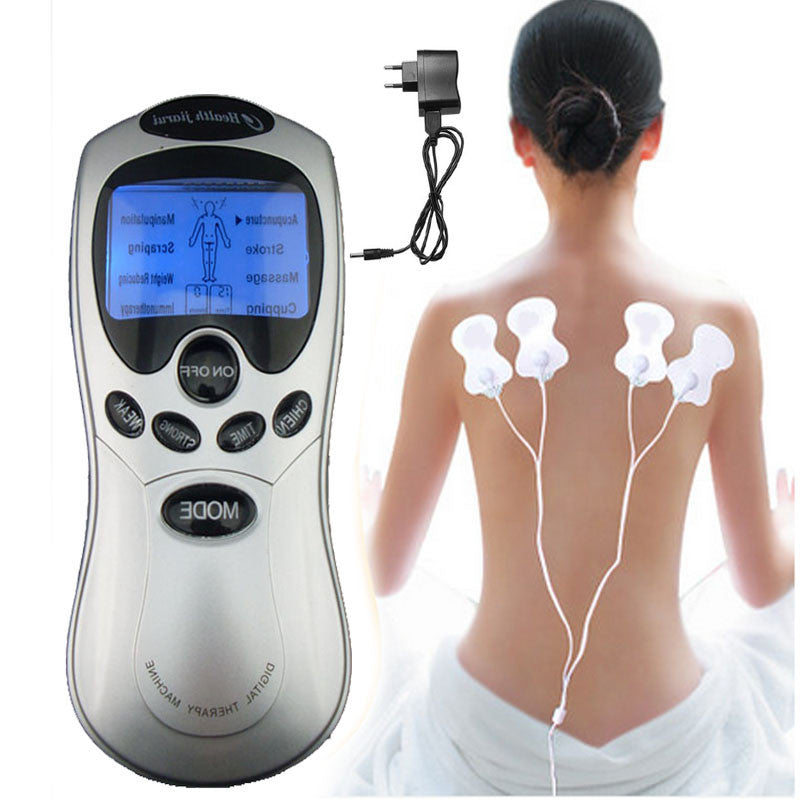 4 Electrode Health Care Tens Acupuncture Electric Therapy Massageador Machine Pulse Body Slimmming Sculptor Massager Apparatus