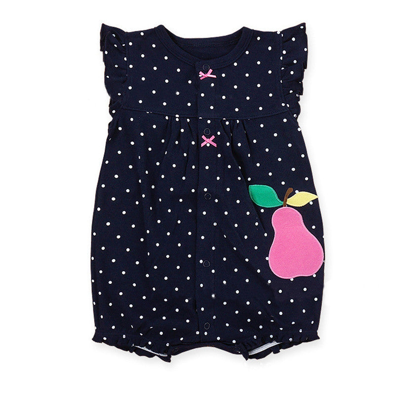 Baby Rompers Summer Baby Girls Clothing Cartoon Newborn Baby Clothes Short Sleeve Baby Girl Clothes Infant Jumpsuits - CelebritystyleFashion.com.au online clothing shop australia