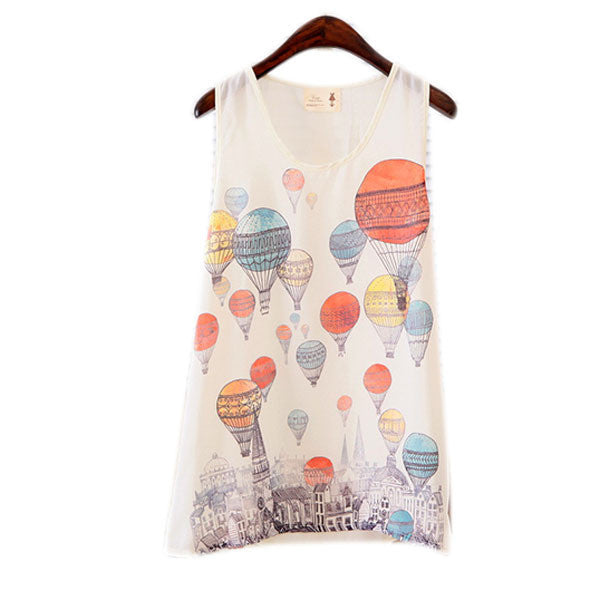 Lovely Fashion Women Girls Sleeveless Vest Tank Cami Tops Blouse Casual T-shirt Free Shippping - CelebritystyleFashion.com.au online clothing shop australia