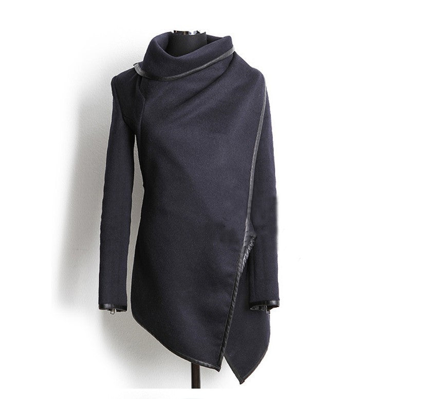 Autumn Spring Long Colored Trench Coat Women Cashmere Overcoat Full Size Women Coats Fur Manteau Abrigos Mujer WCB0003 - CelebritystyleFashion.com.au online clothing shop australia