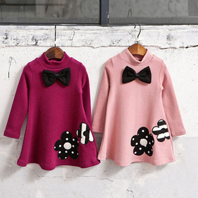 Girls Kids Costumes Dress Tops Dresses Long Sleeve 2-7 Y Baby Party Clothes LY9 - CelebritystyleFashion.com.au online clothing shop australia