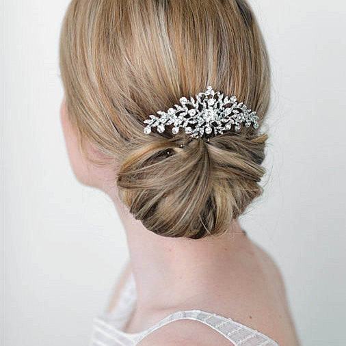 Top Quality New Fashion Wedding Hair Accessories For Bride Rhinestone Crystals Hair Comb Hair Pieces Hair Jewelry For Women XLL2 - CelebritystyleFashion.com.au online clothing shop australia
