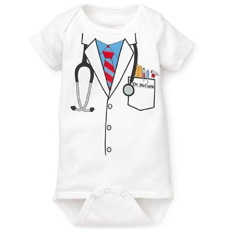 Doctor baby boy bodysuit short sleeve summer baby clothes Newborn Jumpsuits Bebe clothing girl Infant Bodysuits - CelebritystyleFashion.com.au online clothing shop australia