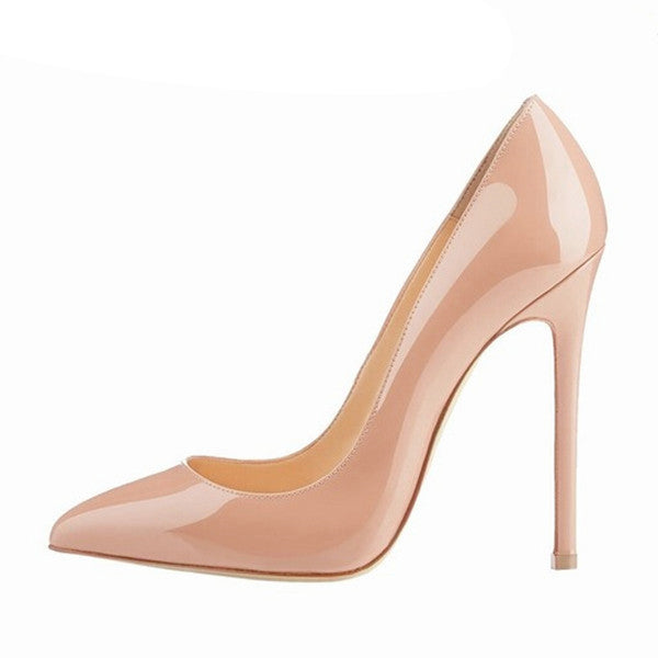 Brand Shoes Woman High Heels Pumps Red High Heels 12CM Women Shoes High Heels Wedding Shoes Pumps Black Nude Shoes Heels B-0043 - CelebritystyleFashion.com.au online clothing shop australia