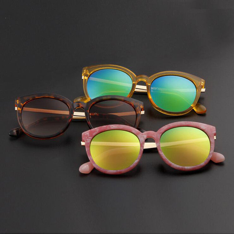 Fashion Kids Alloy Sunglasses Children Boys Girls UV400 Vintage Round Sun Glasses UV400 Sun Shade Eyeglasses Brand Sunglass - CelebritystyleFashion.com.au online clothing shop australia