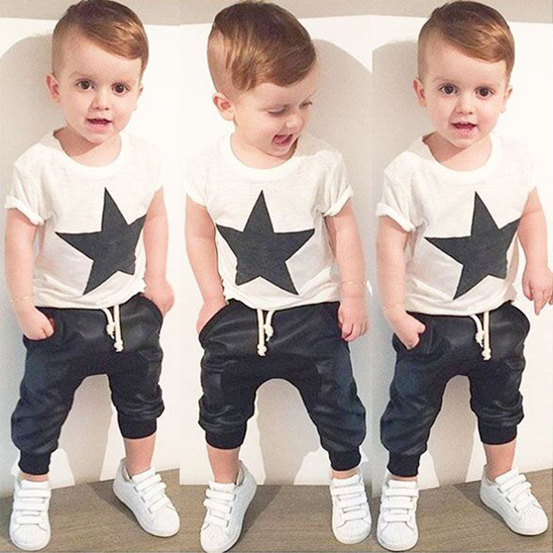 Menoea Baby Boys Girls Romper Infant Cute Cartoon Long Sleeve Jumpsuit Toddler Cartoon Clothing Sets New born Baby Clothes +Pant - CelebritystyleFashion.com.au online clothing shop australia