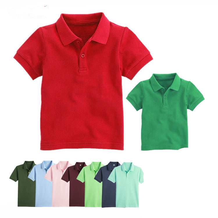 brand boys girls kids polo Shirts children classic Sport tees short sleeve clothing 1015 - CelebritystyleFashion.com.au online clothing shop australia