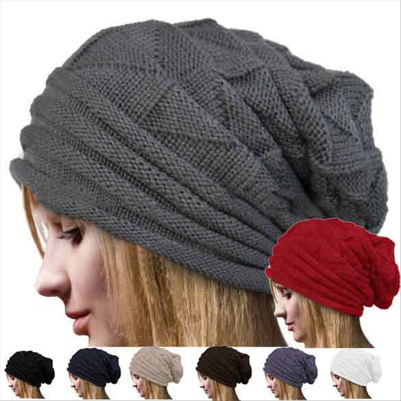 Fold Flanging Snowboard Skiing Skating Warm Knitted Cap Beanies Snap Slouch Skullies Bonnet Beanie Hat Gorro For Men Women - CelebritystyleFashion.com.au online clothing shop australia