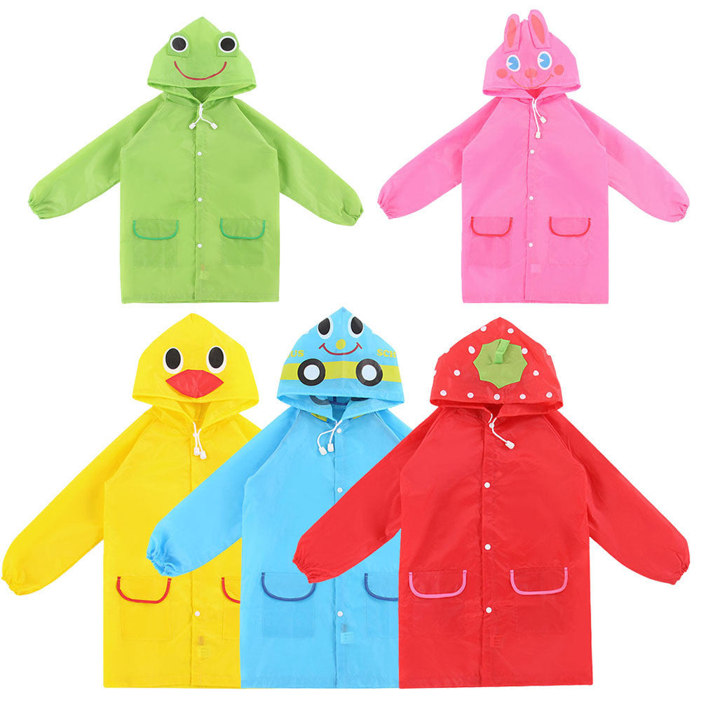 Outdoor New Cute Waterproof Kids Rain Coat For children Raincoat Rainwear/Rainsuit,Kids Animal Style Raincoat l1 - CelebritystyleFashion.com.au online clothing shop australia