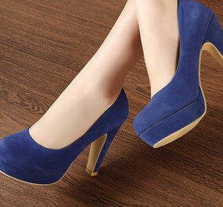 woman Pumps autumn thick heel shoes ol high-heeled shoes female the trend of ultra high heels female shoes - CelebritystyleFashion.com.au online clothing shop australia