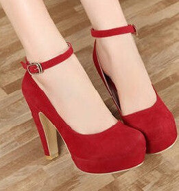woman Pumps autumn thick heel shoes ol high-heeled shoes female the trend of ultra high heels female shoes - CelebritystyleFashion.com.au online clothing shop australia