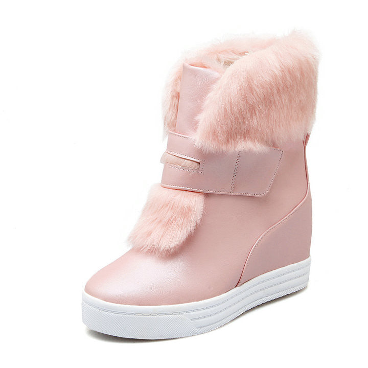 Fur snow boots ladies deals