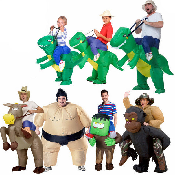 Halloween inflatable child adult costume kids party dinosaur unicorn women halloween costume for kids Carry Me Ride on Costume - CelebritystyleFashion.com.au online clothing shop australia