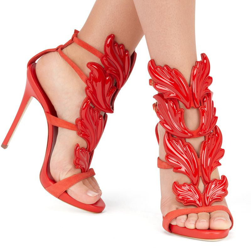 women shoes high heels sandal patent leather gladiator women pumps sexy ladies stiletto party wedding shoes woman - CelebritystyleFashion.com.au online clothing shop australia