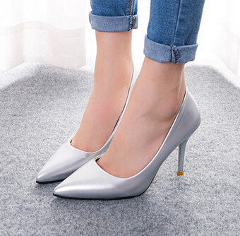 brand red bottom high heels patent leather women pumps pointed toe sexy ladies stiletto shoes woman plus size 34-39 - CelebritystyleFashion.com.au online clothing shop australia