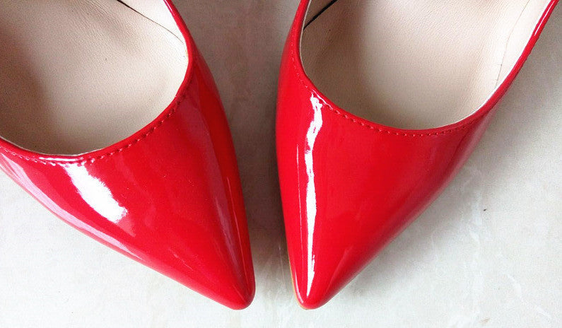 Brand Shoes Woman High Heels Pumps Red High Heels 12CM Women Shoes High Heels Wedding Shoes Pumps Black Nude Shoes Heels B-0043 - CelebritystyleFashion.com.au online clothing shop australia
