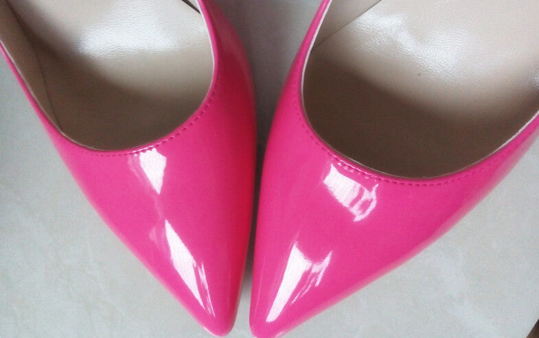 Brand Shoes Woman High Heels Pumps Red High Heels 12CM Women Shoes High Heels Wedding Shoes Pumps Black Nude Shoes Heels B-0043 - CelebritystyleFashion.com.au online clothing shop australia