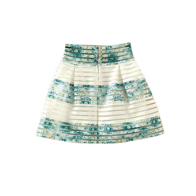 Summer New Style 10 Colors Sexy Fashion Skirt Womens Foral fluffy Skirt Swing Skirt Ladies Tops Ball Gown - CelebritystyleFashion.com.au online clothing shop australia