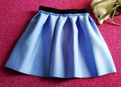 High Street Women Mini Skirt Ball Gown Underskirt High Waist Pleated Skirt For Girls 1D30 - CelebritystyleFashion.com.au online clothing shop australia