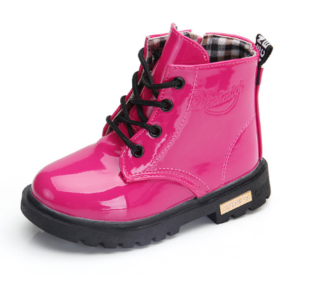 Baby girl deals leather booties